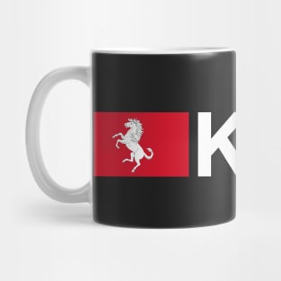 Kent County - England. Mug